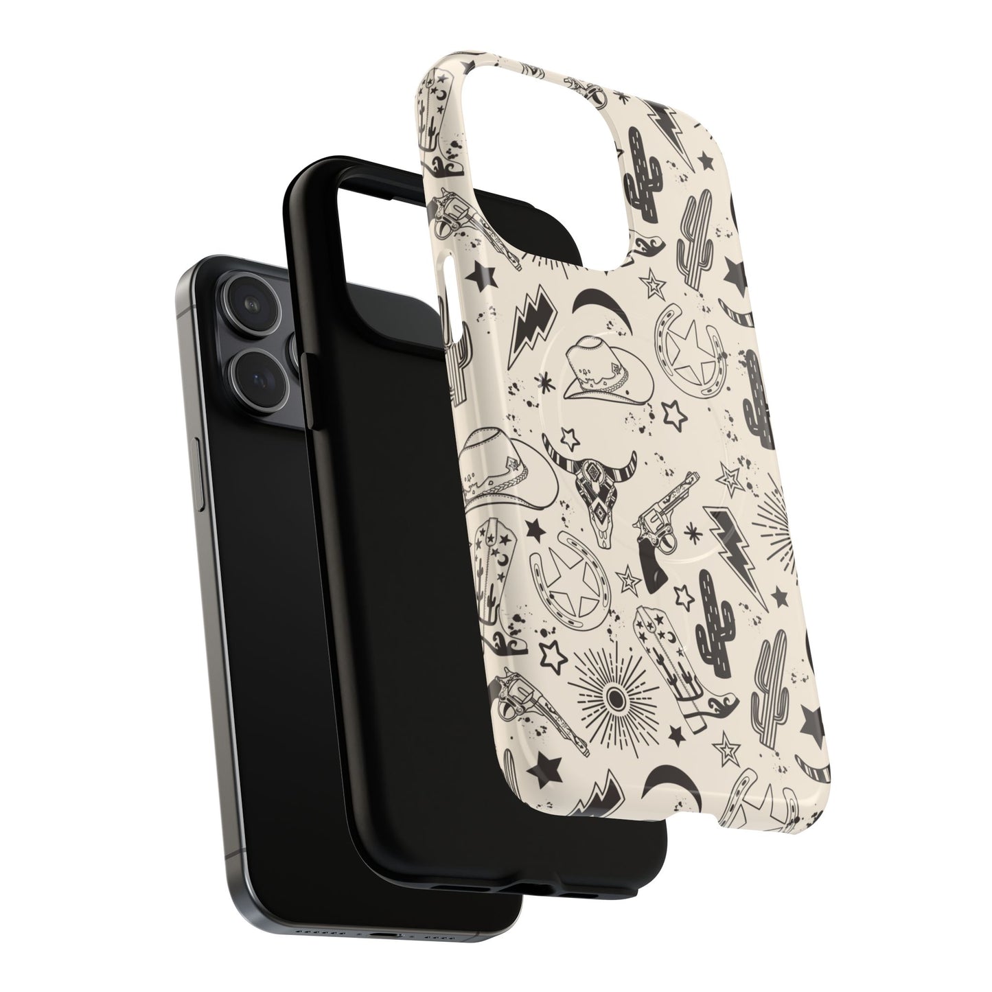 Western Doodles Magnetic Case