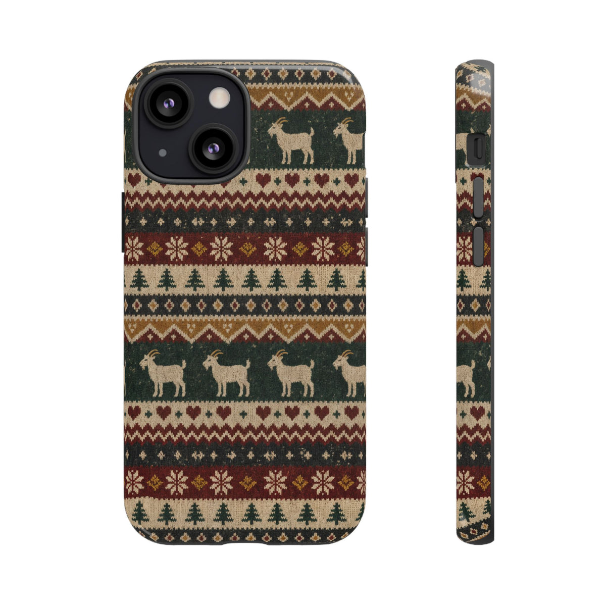 Fair Isle Goats Tough Case