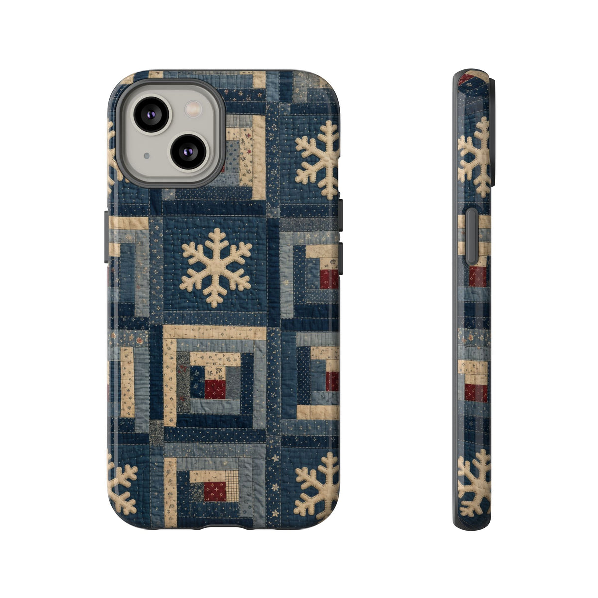 Snowflake Quilt Tough Case