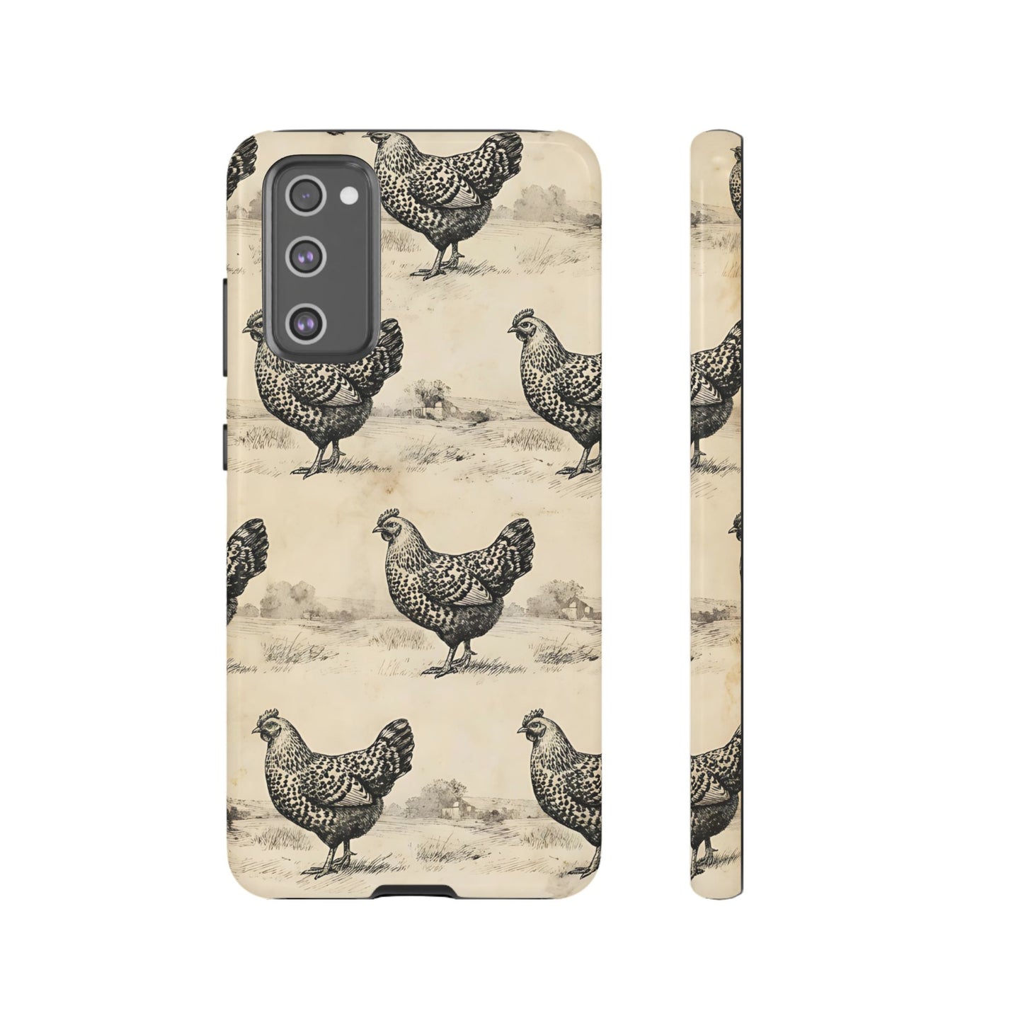 Vintage Chickens Tough Case