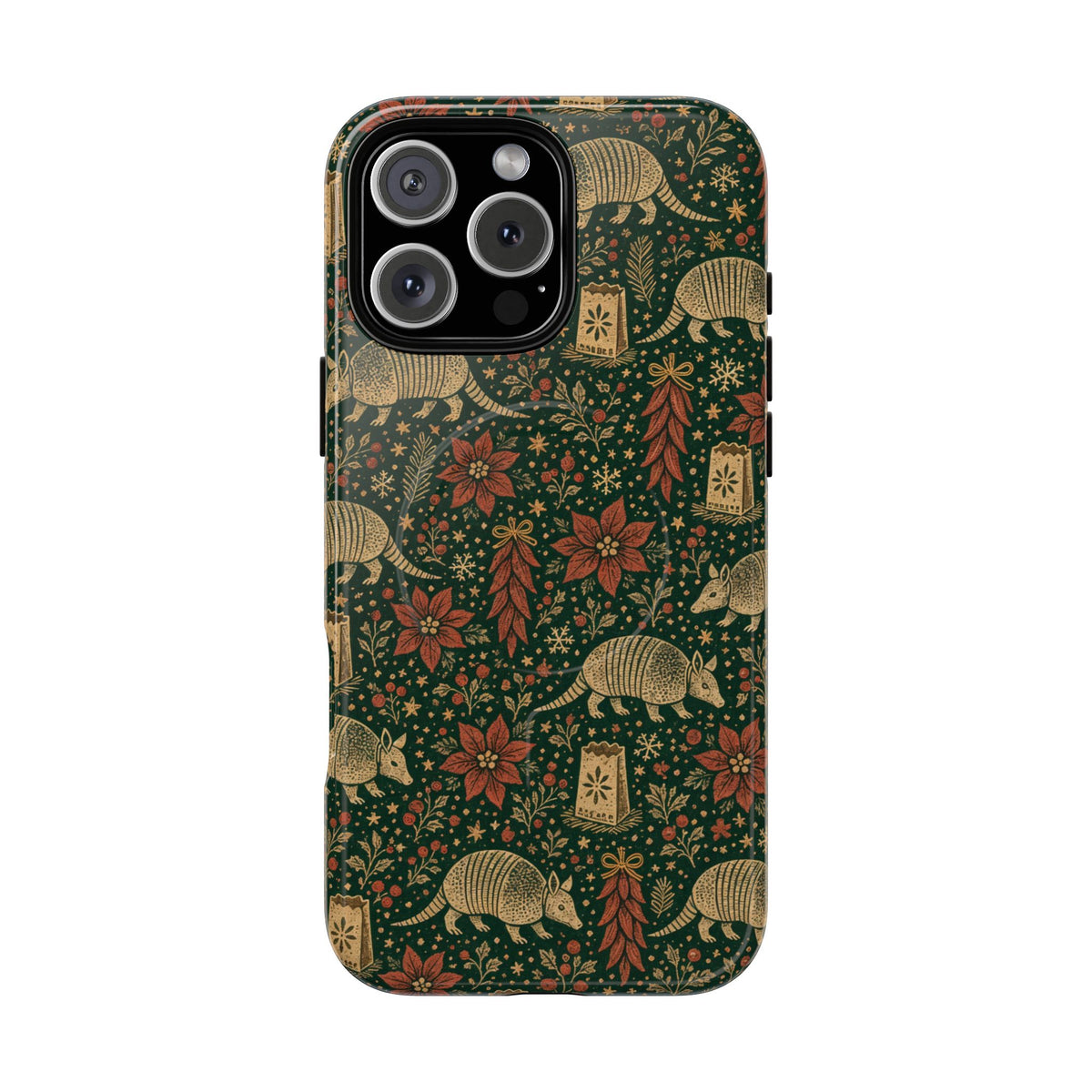Christmas Armadillo Magnetic Case