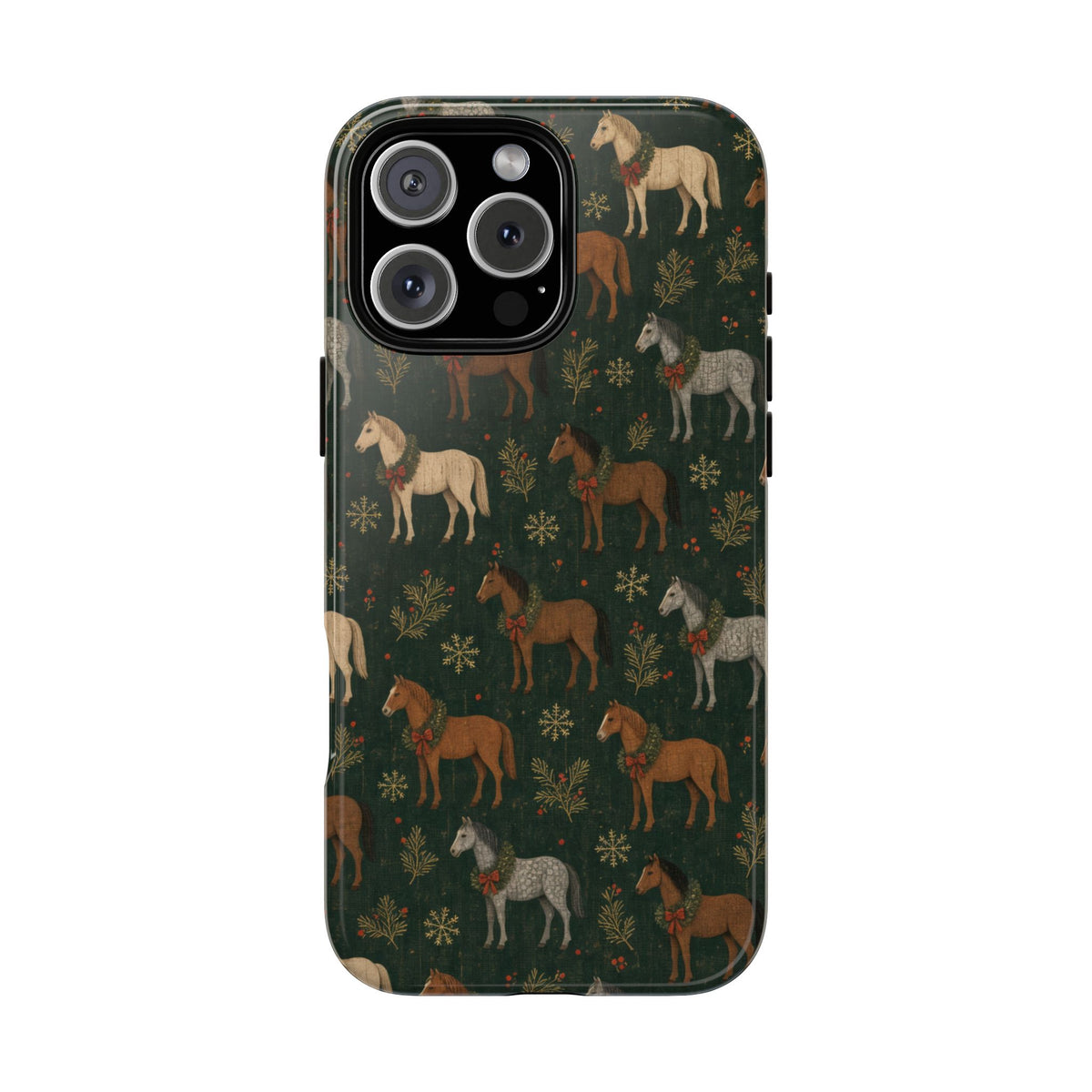 Wreath Horses Tough Case