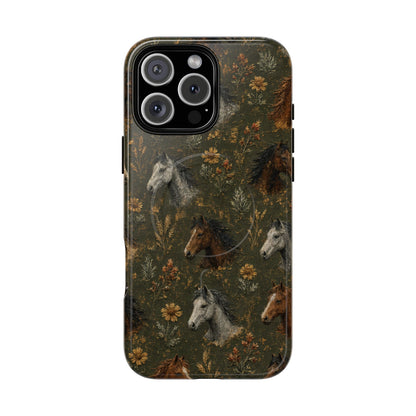 Autumn Horses Magnetic Case