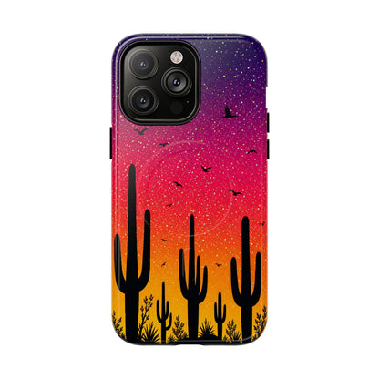 Cactus Sunset Magnetic Case
