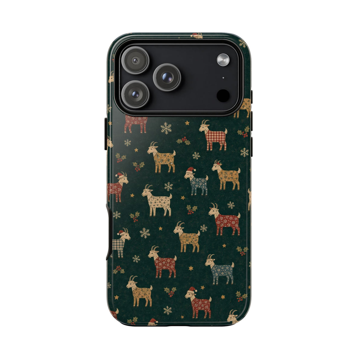 Yuletide Goats Tough Case