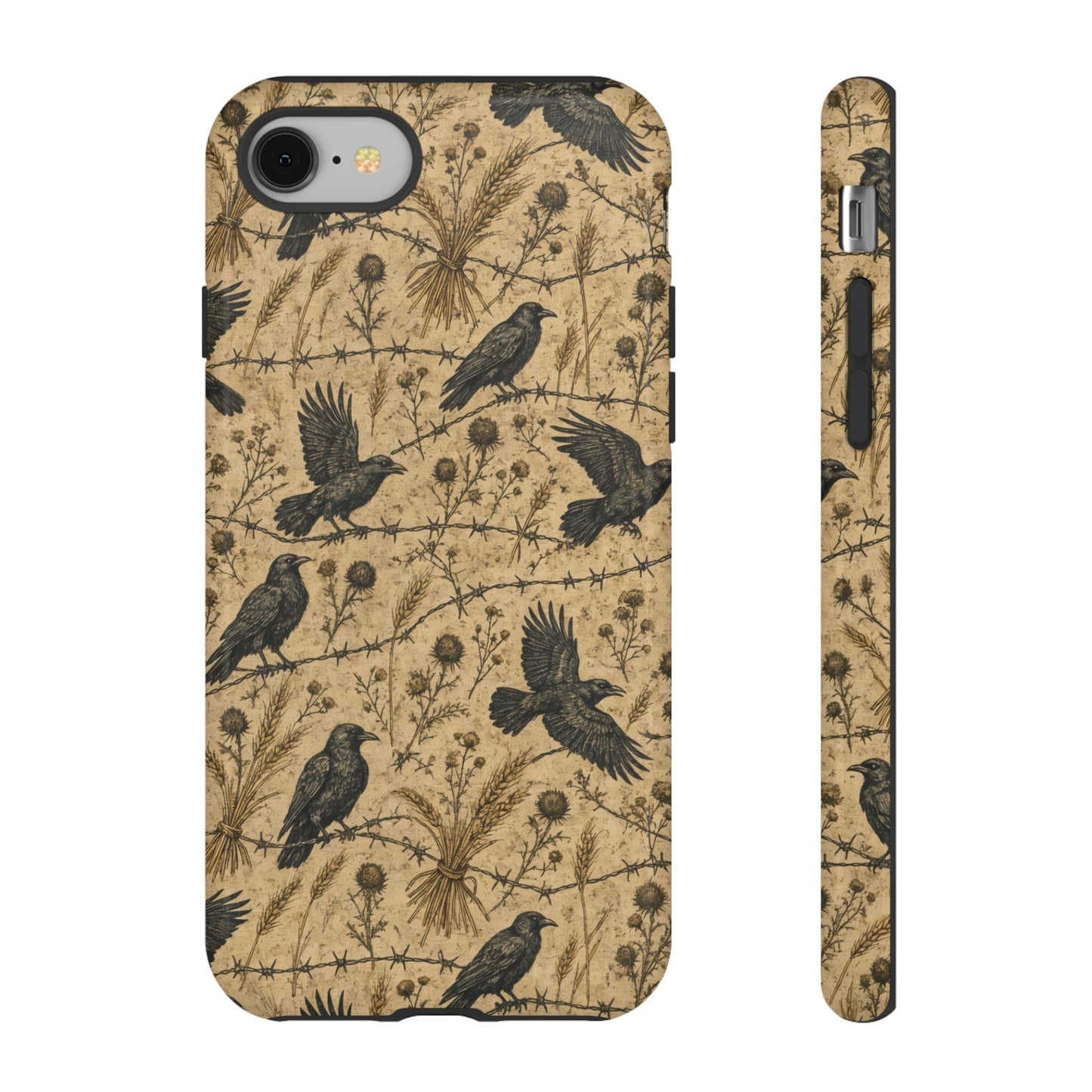 Crow Wheat Barbwire Tough Case