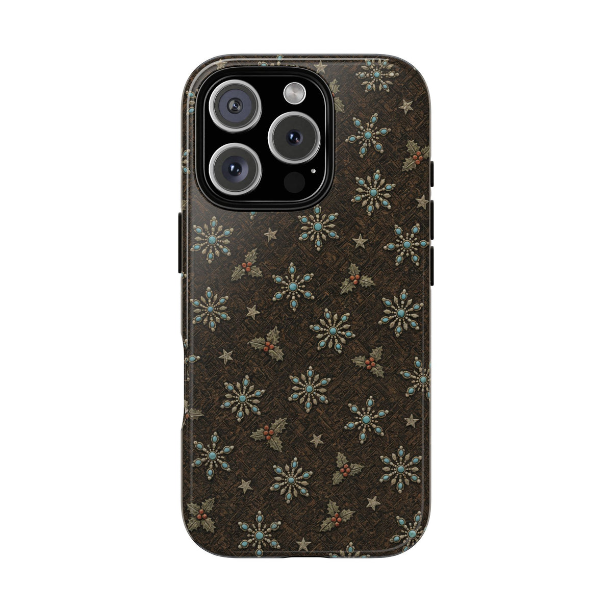 Squash Blossom Snowflakes Tough Case
