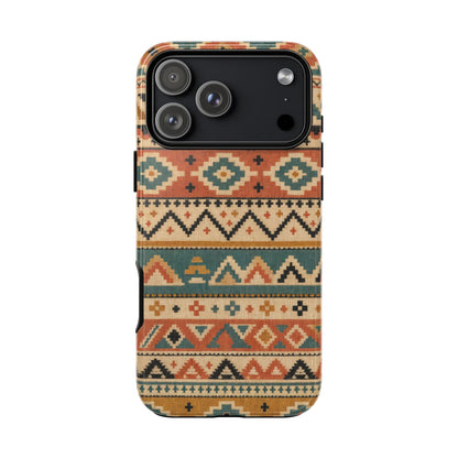 Stacked Aztec Tough Case