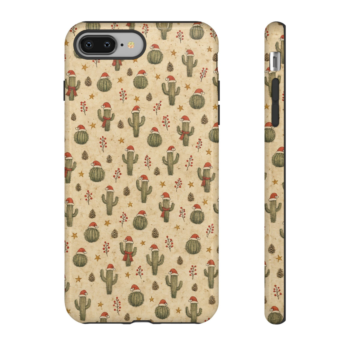 Santa Hat Saguaros Tough Case