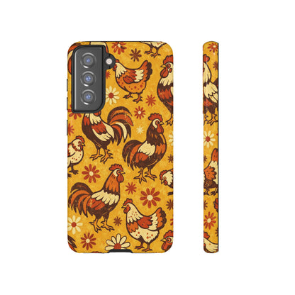 Retro Chickens Tough Case