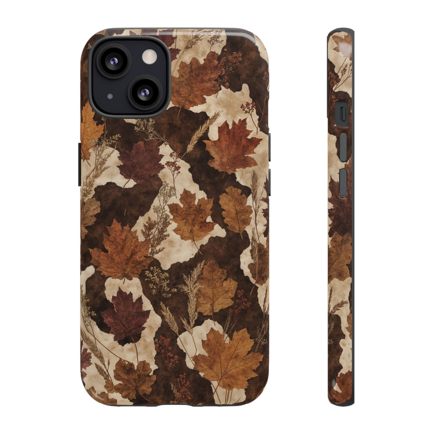 Autumn Cowhide Tough Case