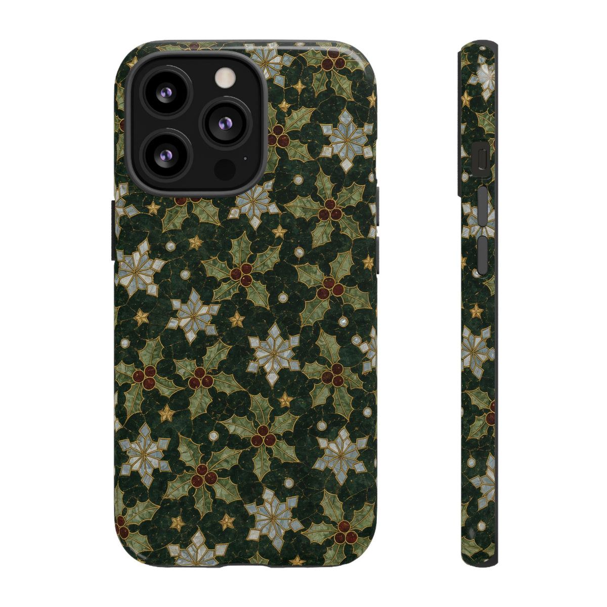 Mosaic Snowflakes Tough Case