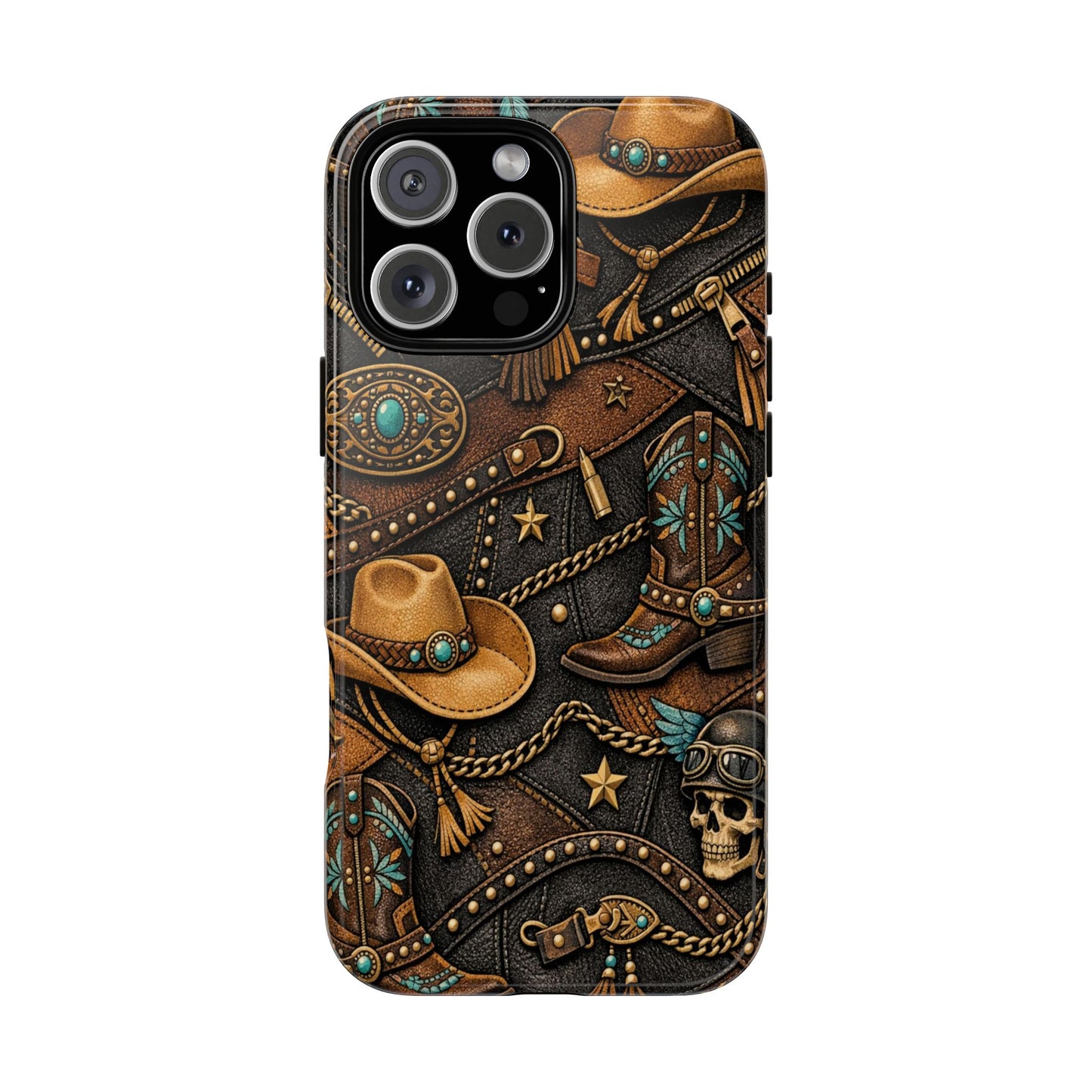 Moto Boho Cowgirl Tough Case