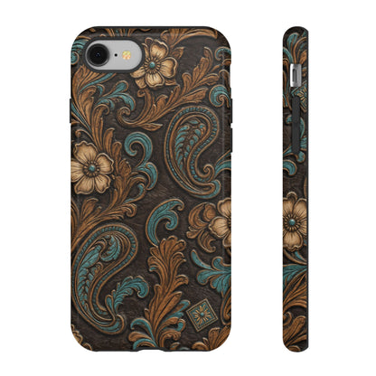 Tooled Paisley Tough Case