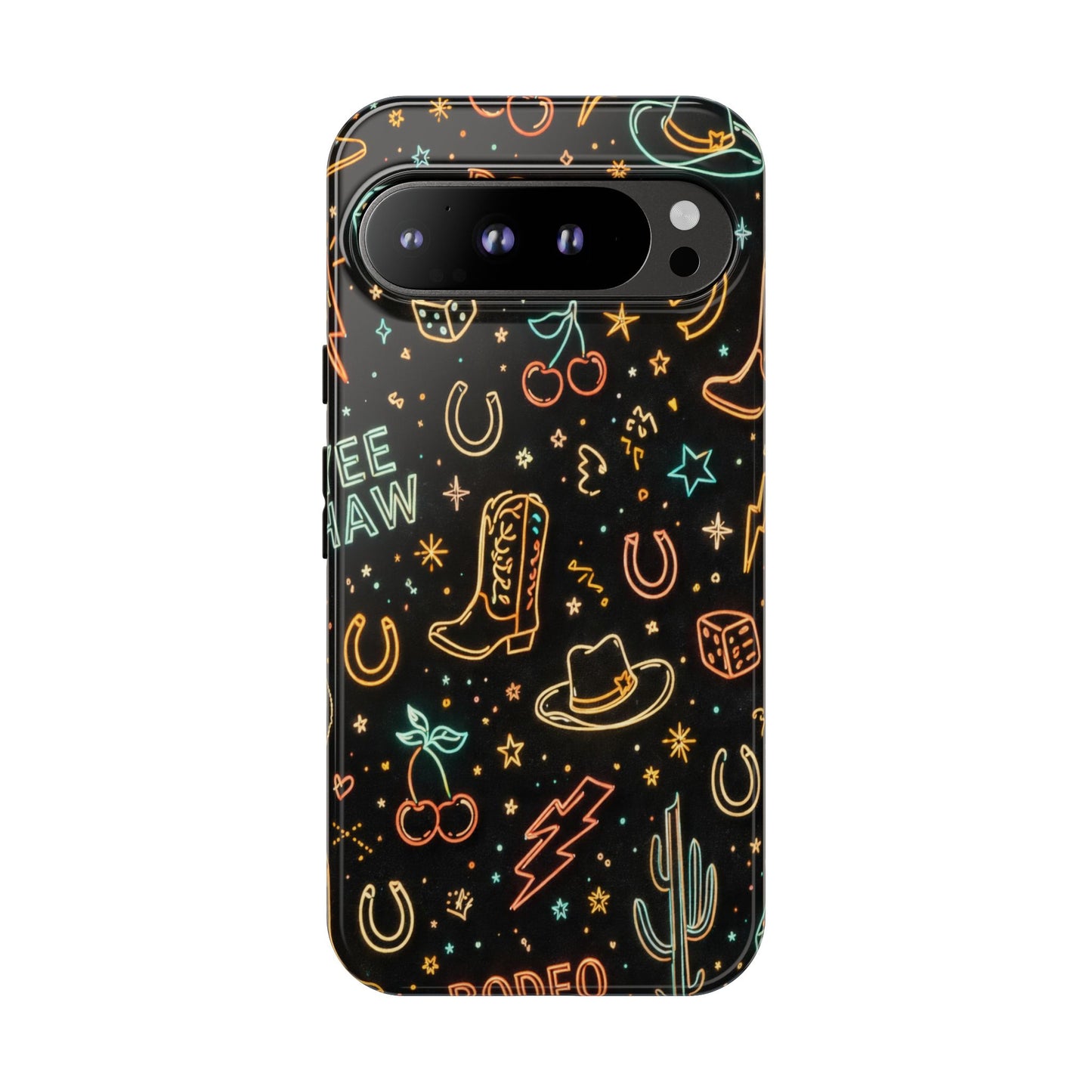 Retro Neon Rodeo Tough Case