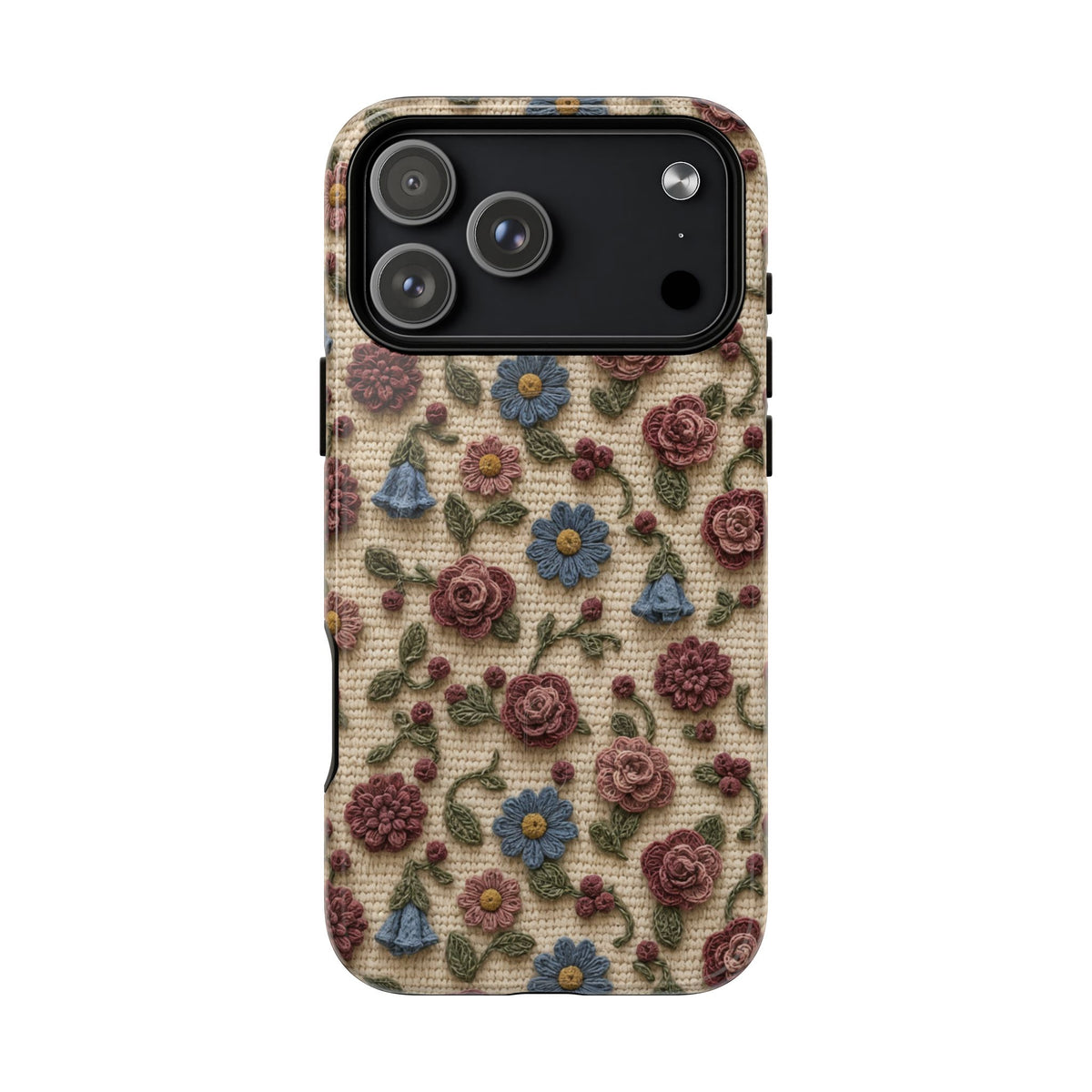 Crochet Flower Garden Magnetic Case