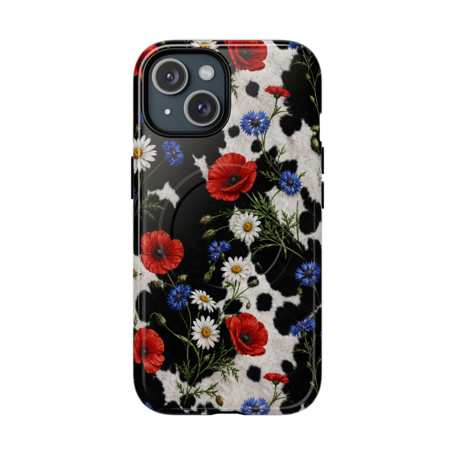 Cowhide Patriot Bloom Magnetic Case