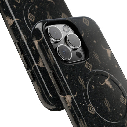Midnight Longhorn Magnetic Case
