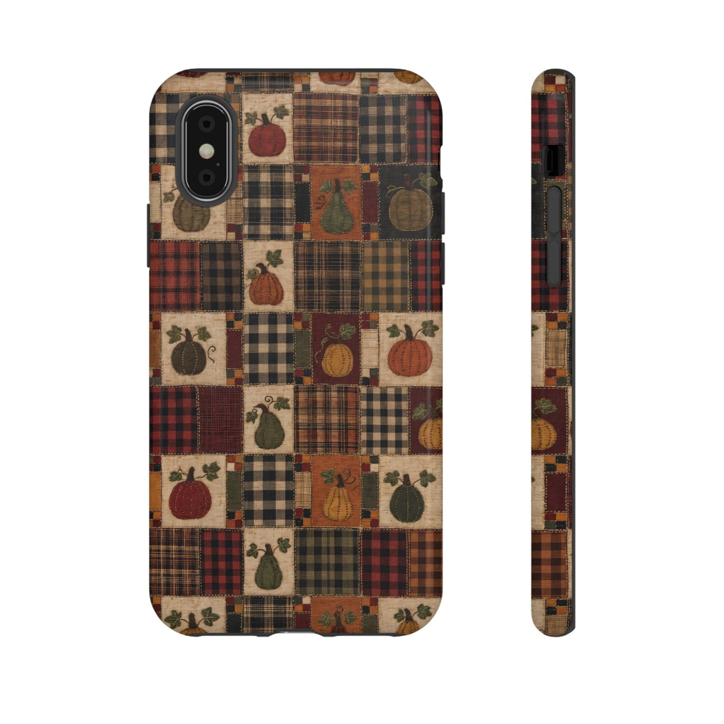 Plaid Pumpkin Tough Case