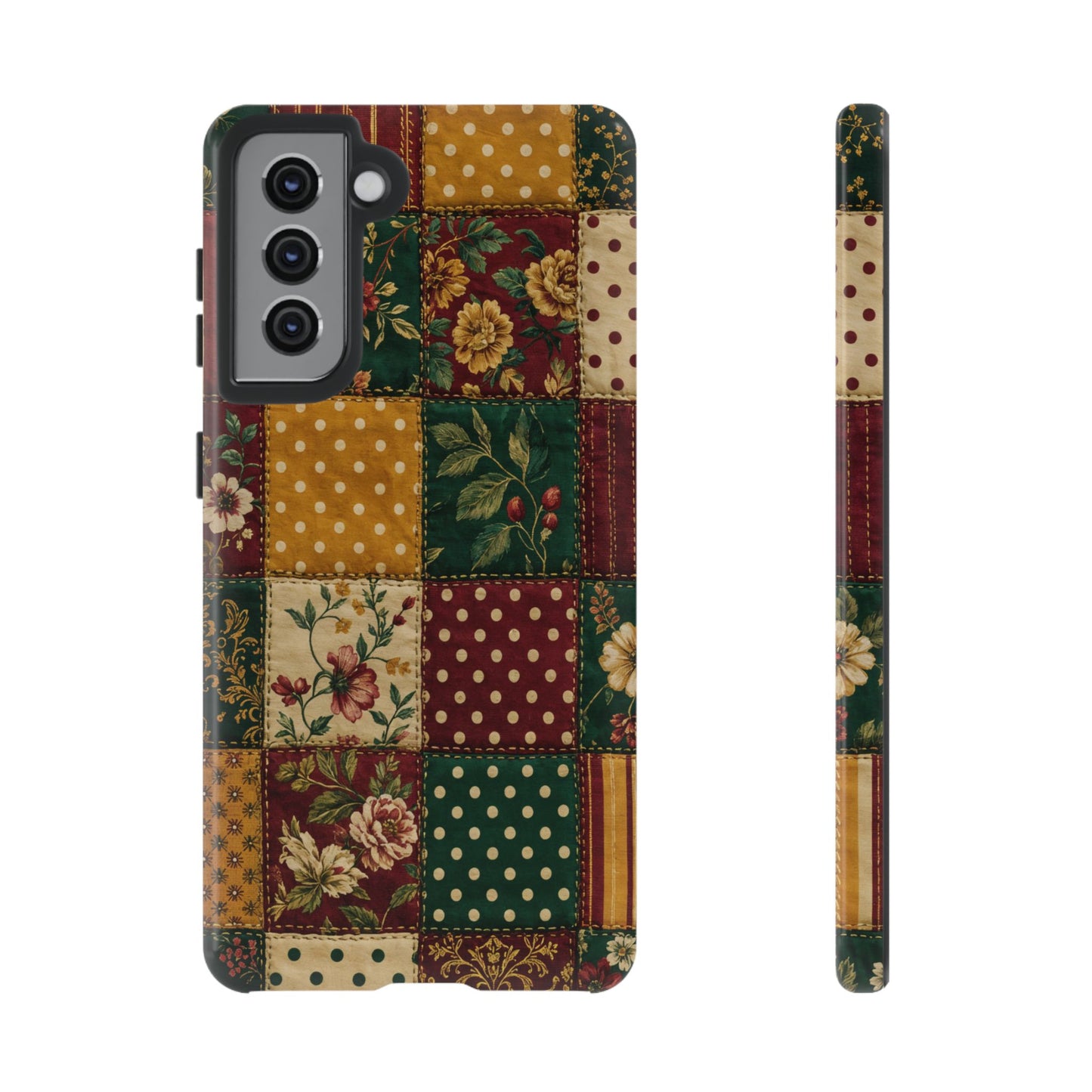 Jewel Tone Patchwork Tough Case