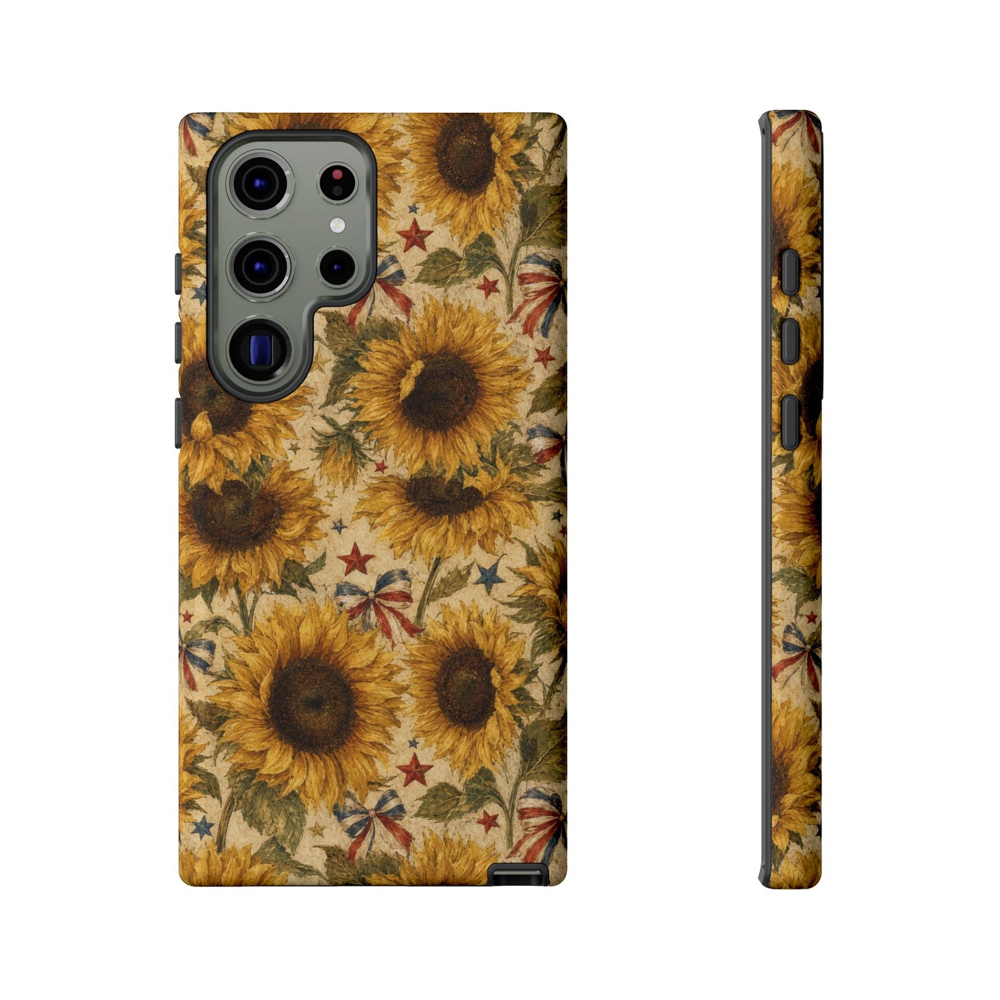 Patriotic Sunflowers Tough Case