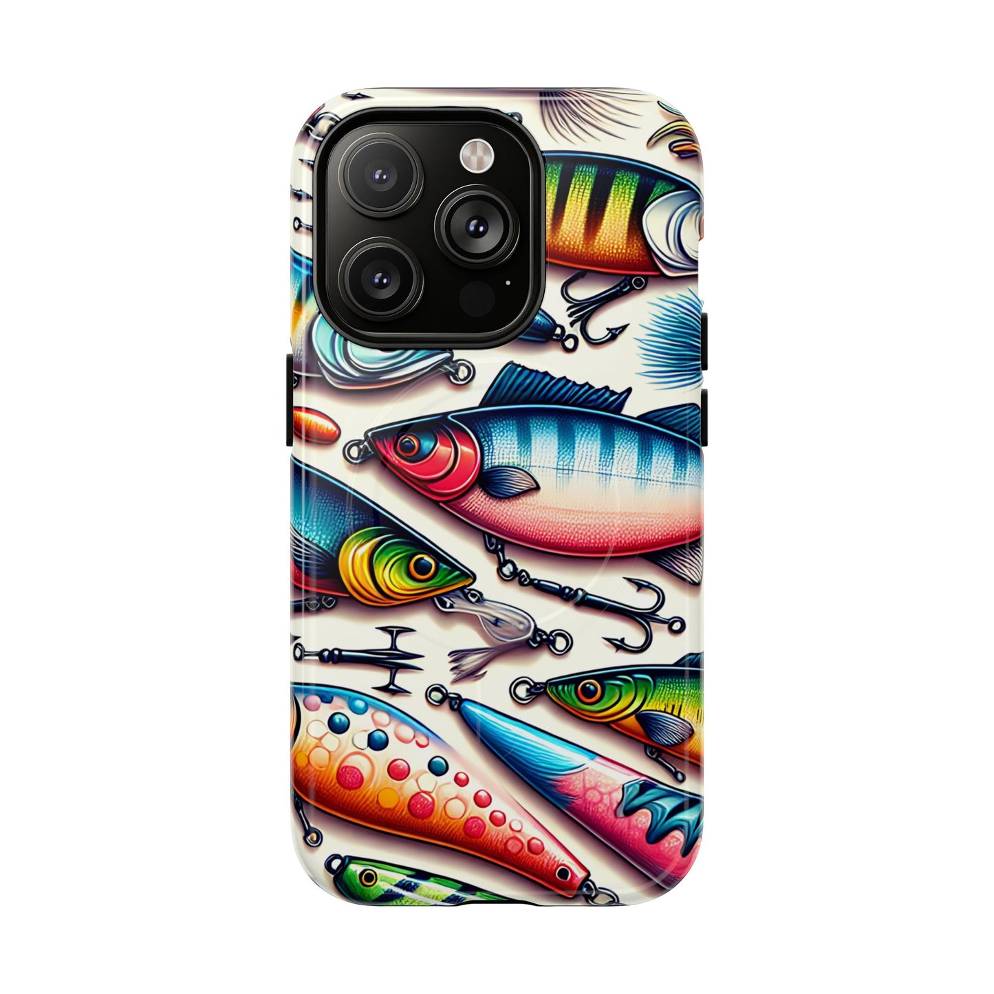 Colorful Fishing Lures Magnetic Case