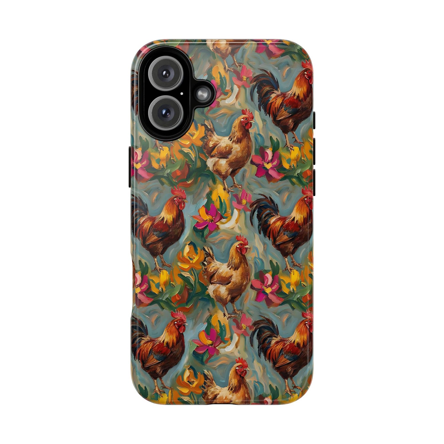 Painted Chickens Tough Case