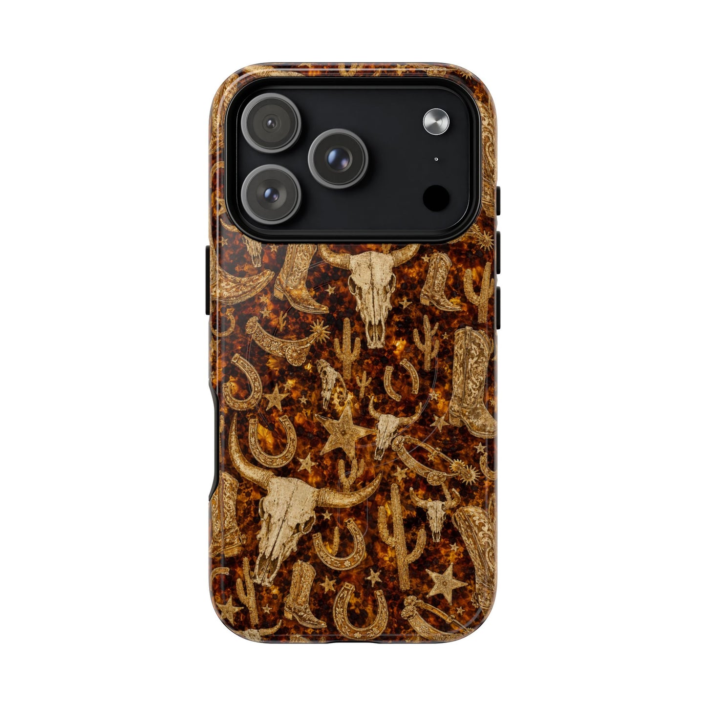 Western Tortoiseshell Magnetic Case