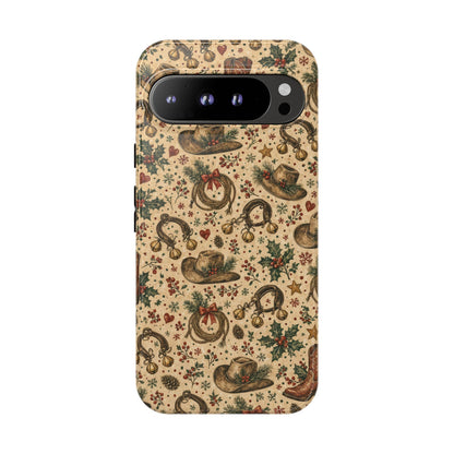 Cowboy Christmas Tough Case