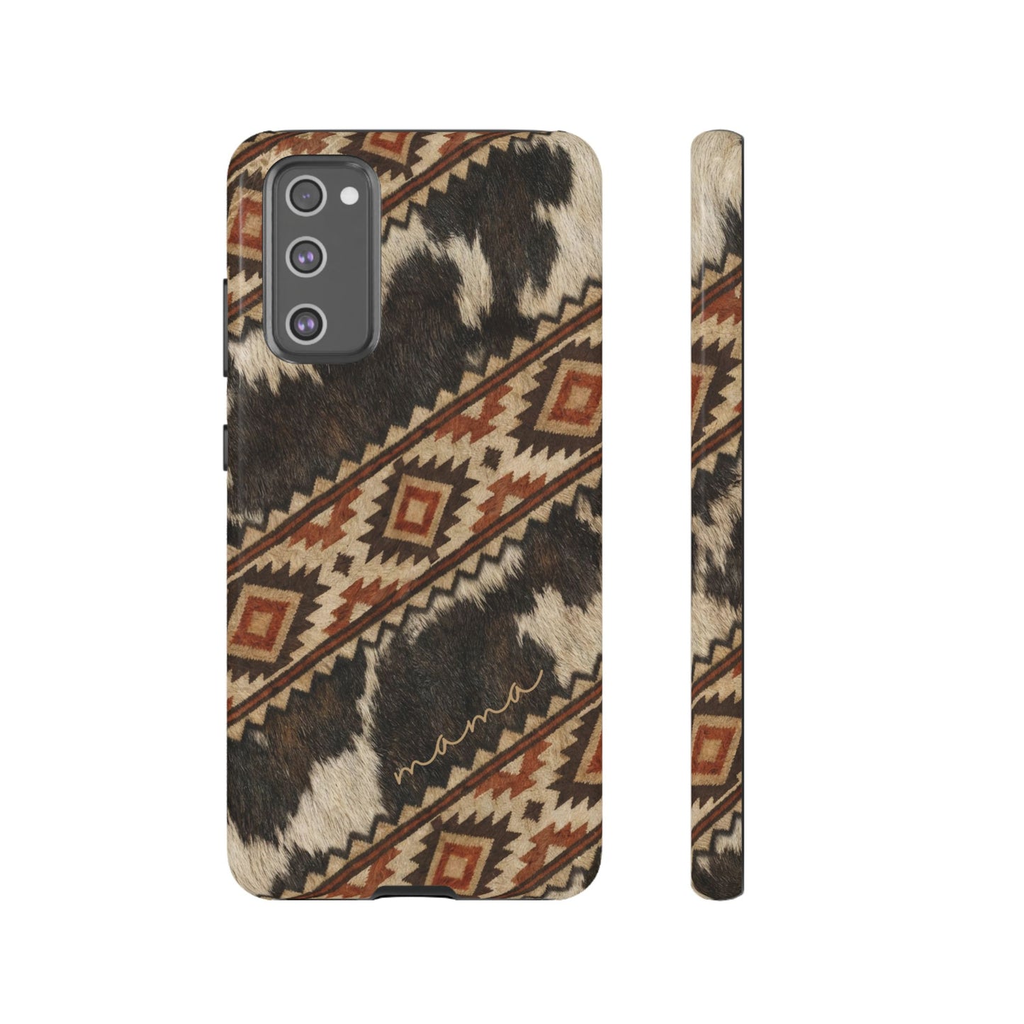 Cowhide Aztec Mama Tough Case