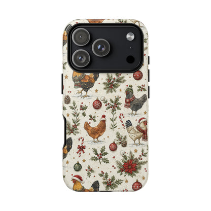 Santa Hens Tough Case