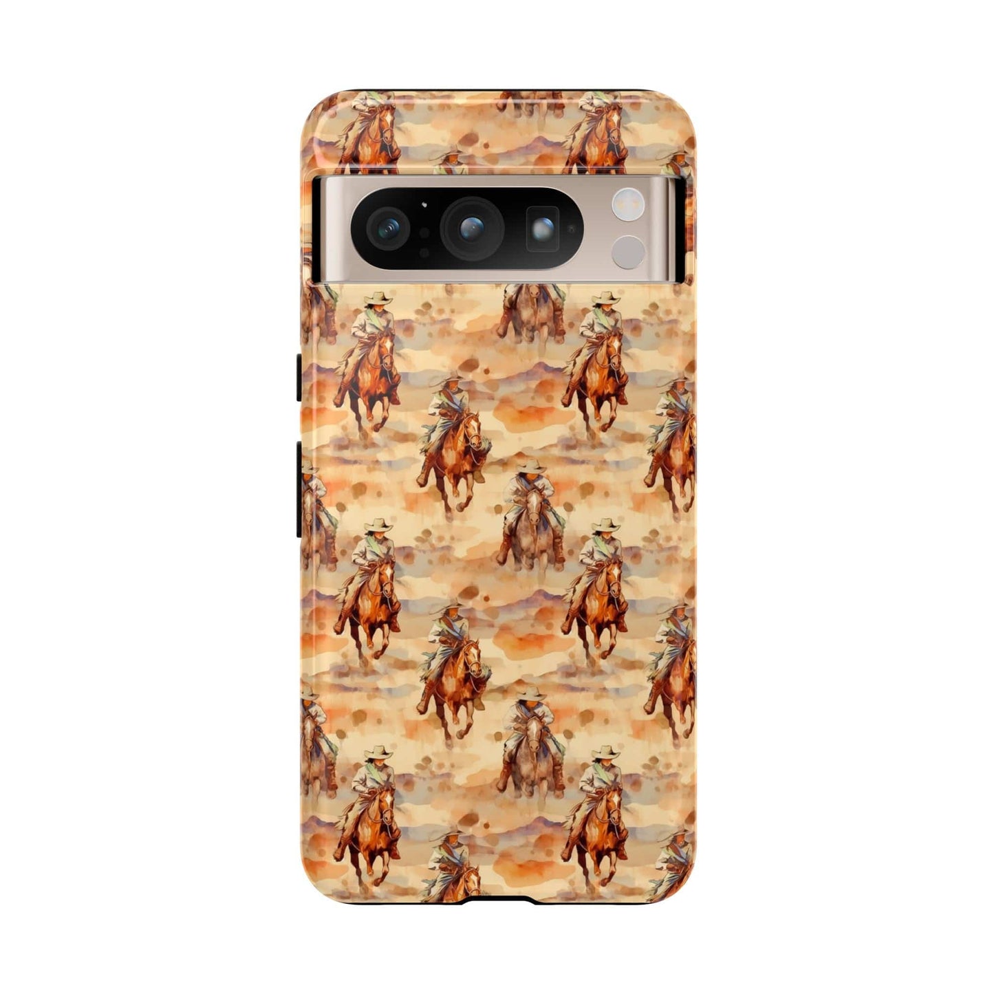 Western Horse Pattern Phone Case