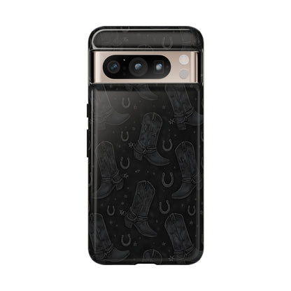 Western Noir Boots Tough Case