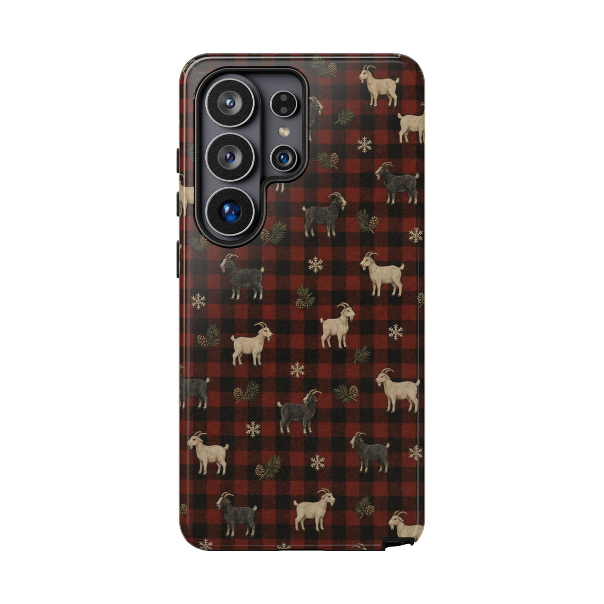 Buffalo Check Goats Tough Case