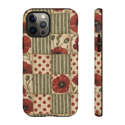 Poppy Patchwork Tough Case