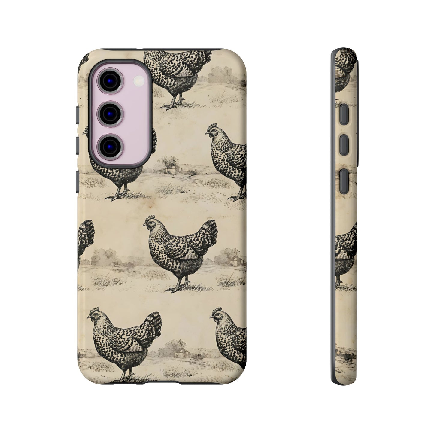 Vintage Chickens Tough Case