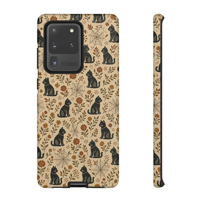 Folk Cat Webs Tough Case