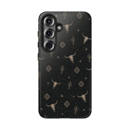 Midnight Longhorn Tough Case