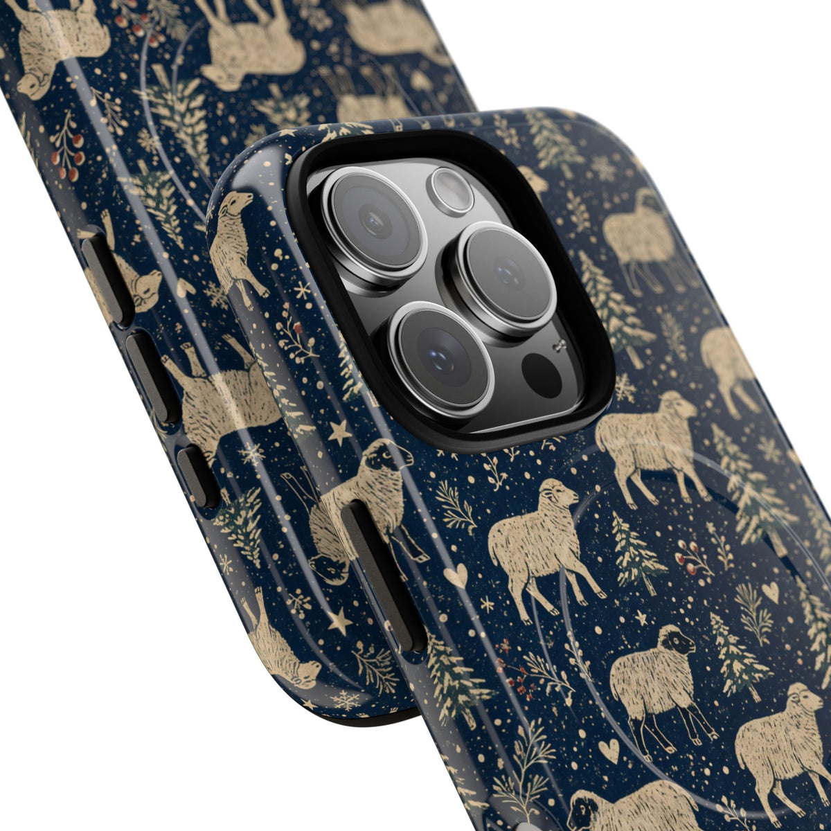 Snowy Sheep Magnetic Case