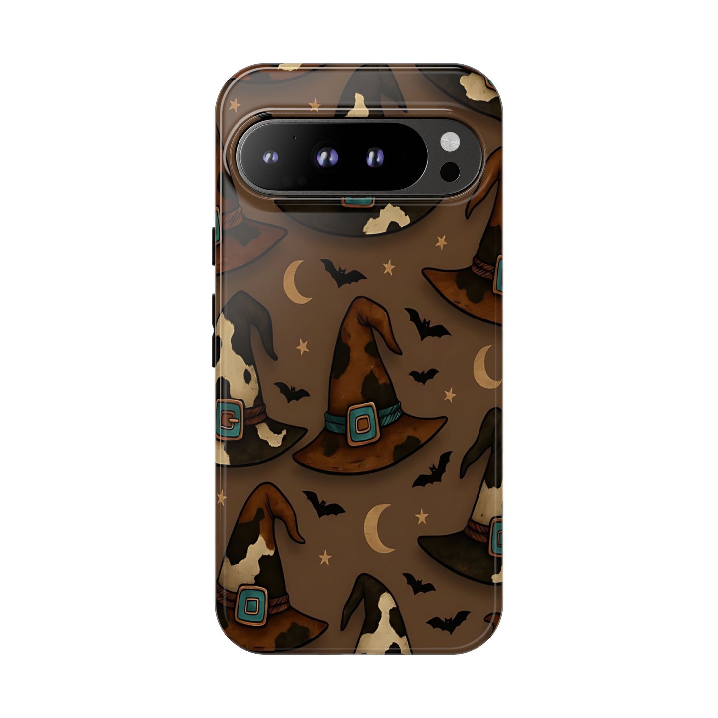 Cowhide Witch Hats Tough Phone Case