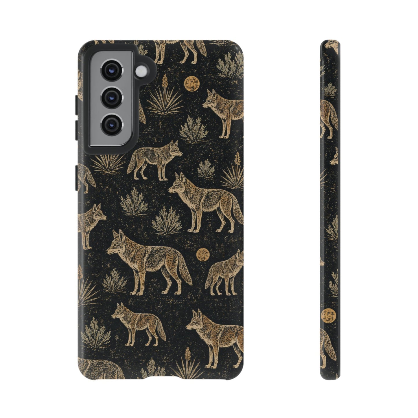 Moonlit Coyote Tough Case