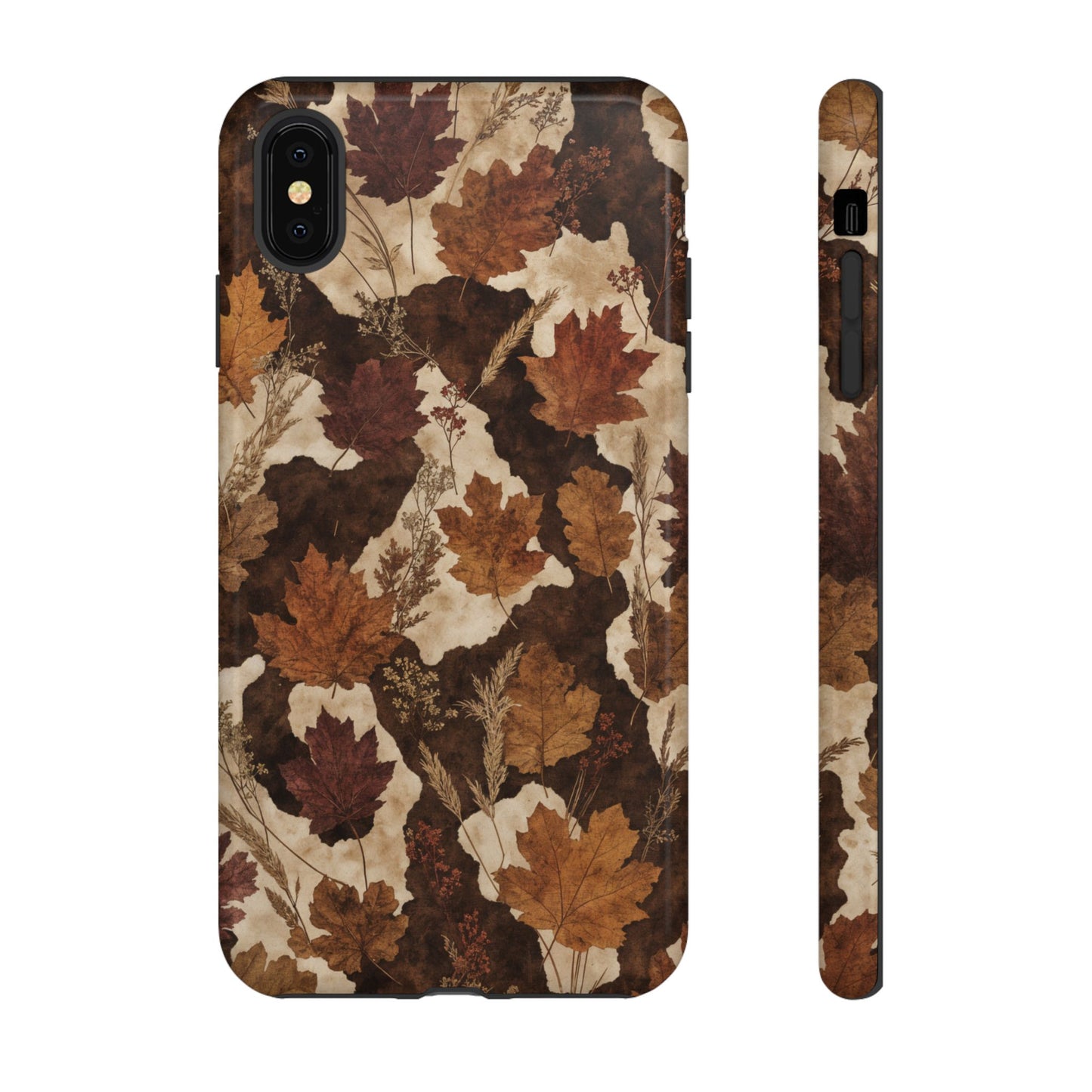 Autumn Cowhide Tough Case