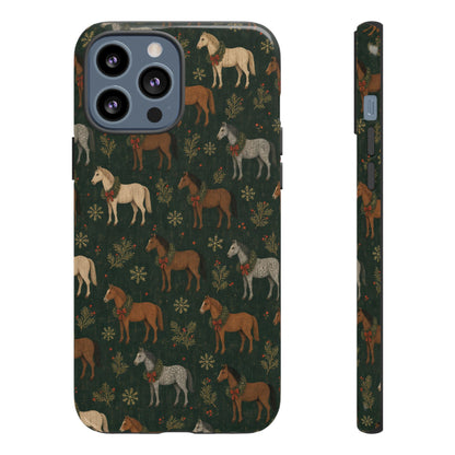 Wreath Horses Tough Case