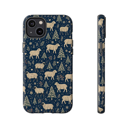 Snowy Sheep Tough Case