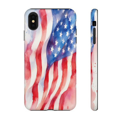 Watercolor Flag Tough Case