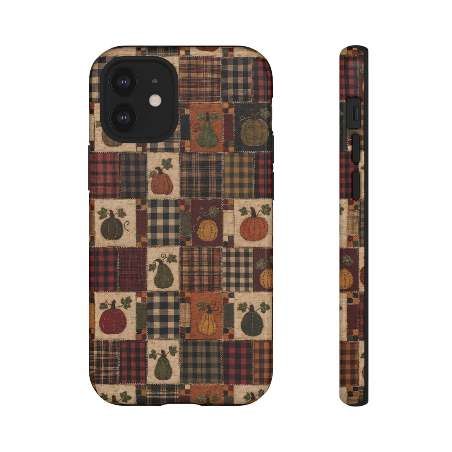 Plaid Pumpkin Tough Case