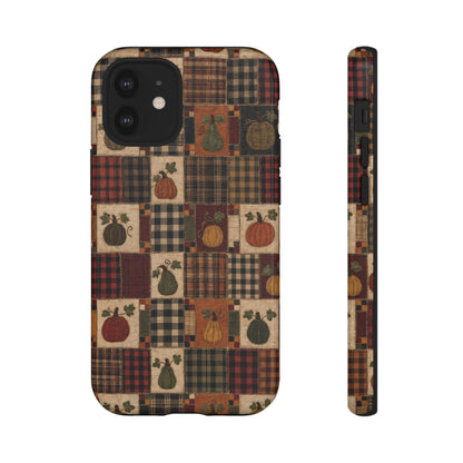 Plaid Pumpkin Tough Case