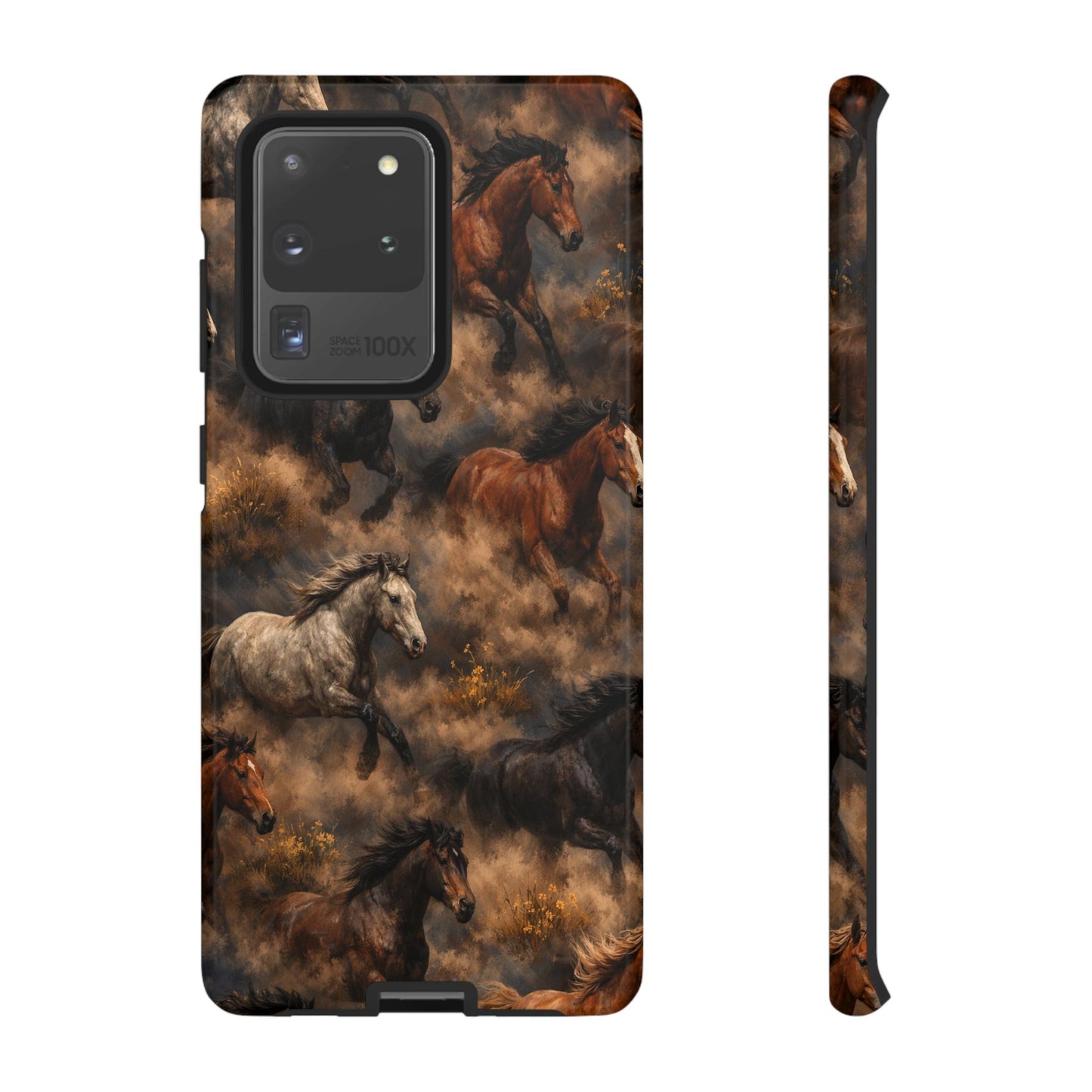 Running Horses Tough Case