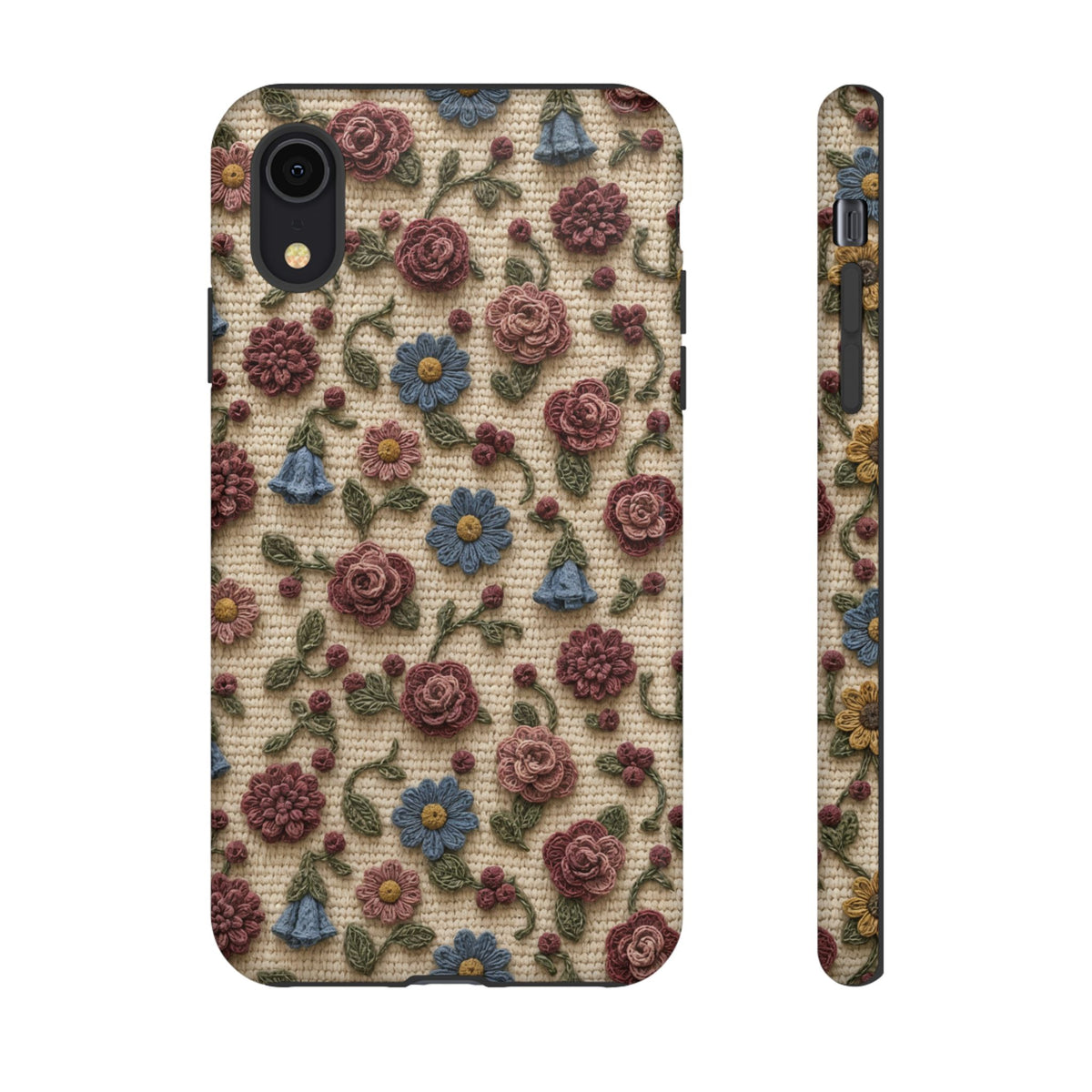 Crochet Flower Garden Tough Case