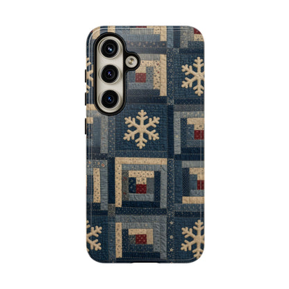 Snowflake Quilt Tough Case